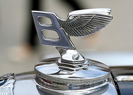 Home Comforts Antik Retro Hood Ornament Bentley Chrom Vintage Antik 1 Poster 24 X 36 Multi Amazon De Kuche Haushalt