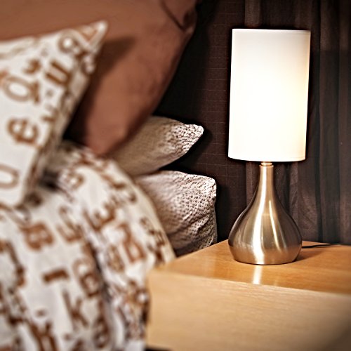 Light Accents Touch Table Lamp Set 18" Tall with 3Stage Touch Dimmer