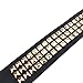 Coolcoco Black Leather Gold Studded Belt for Harley Quinn Women Girls Cosplay Accessory Outfit
