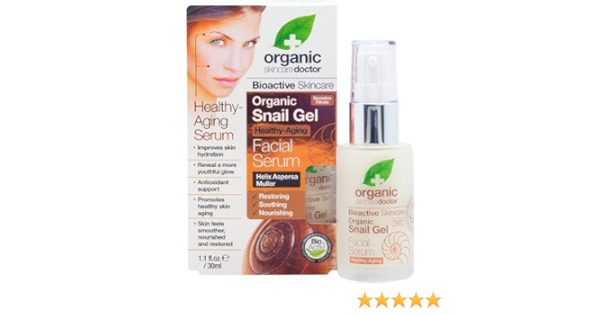 dr organic facial serum