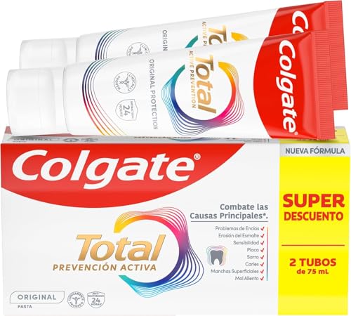 Total Prevención Activa Original Pasta de Dientes 2x75ml