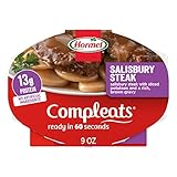 HORMEL COMPLEATS Salisbury Steak Microwave Tray, 9