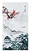 Traditional Chinese Ink Landscape and Plum Trees Washpainting Pattern Door Curtain Japanese Noren Curtain Bedroom Curtain Doorway Curtain