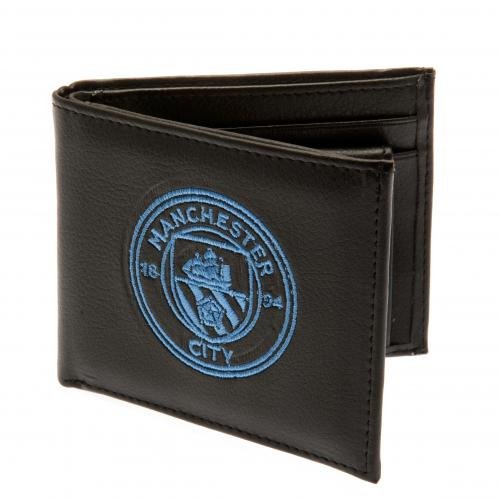 MANCHESTER CITY F.C. Embroidered Wallet Official Merchandise