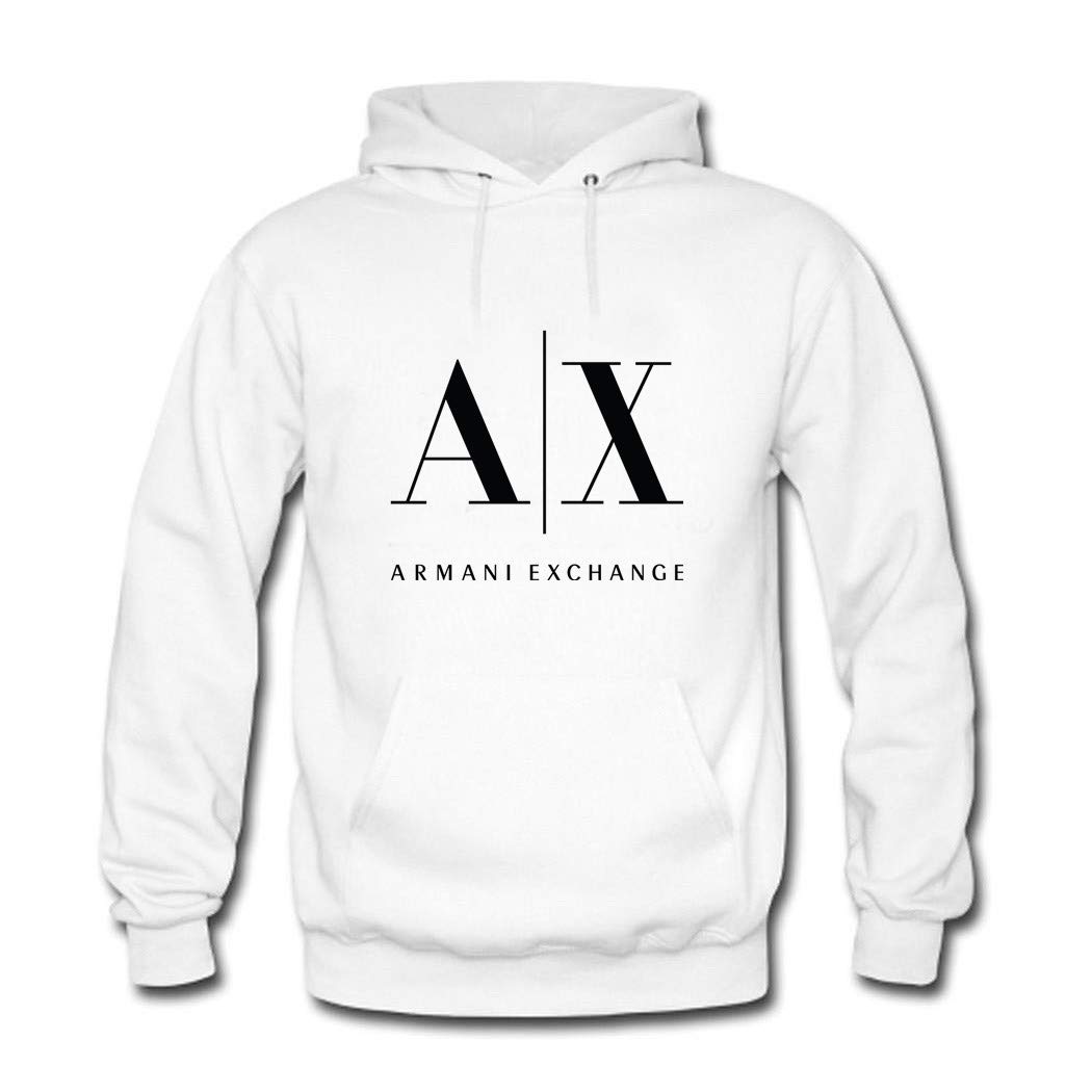 Zip up hooded giorgio armani armani exchange shirts & tops Clearance