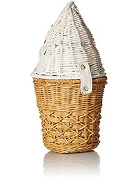 Betsey Johnson Sprinkles en la parte superior Cono de helado de mimbre Crossbody