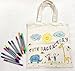 Set of 24 Blank Cotton Tote Bags Reusable 100% Cotton Reusable Tote Bags (2 dozen)