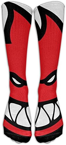 Spitfire Red Vintage Style Winter Thick Warm Performance Comfort Cute Colorful Funny Casual Cotton Crew Socks