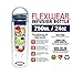 Flexwear Fruit Infuser Water Bottle, 750ml/24oz (Blue)