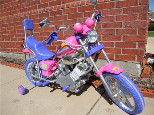 power wheels pink motorcycle