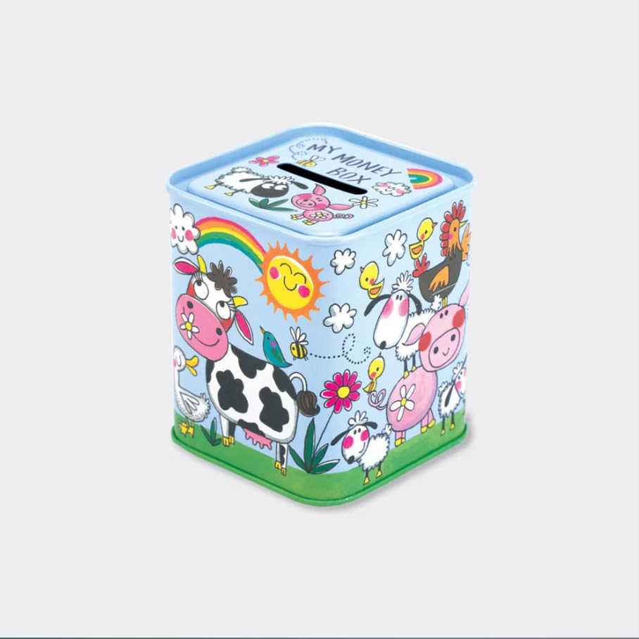 Rachel Ellen - My Money Box - Money Tin - On the Farm