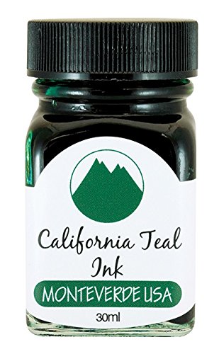 Monteverde usa ink with itf technology, 30 ml california teal (g3…