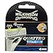 Wilkinson Sword Quattro Titanium Precision Razor Blades -Pack of 4