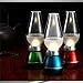BearsFire USB Rechargable LED Blowing Control Kerosene Candle Lamp Nostalgia Retro Style LED 0.4W Adjustable Portable Night Light Desk Lamps Dimming Knob for Home Camping barbecue journey (Red)