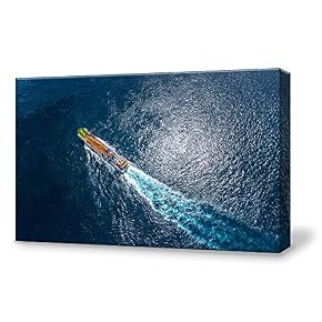 for Living Room Bedroom Home Artwork Paintings Aerial Photo