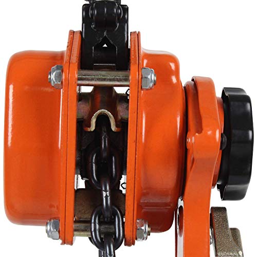 Amarite Chain Hoist Lever Hoist, 3300 Lbs, 10ft Load, Chain Manual Chain Hoist, Industrial Grade Type Connection for Lifting Hook - Image 4