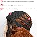 1b/30 Ombre Brown Short Wavy Bob Wig 2 Tones Synthetic Curly Wigs Black to Brown Medium Length Curly Bob Wigs For Women Daily Party Wig