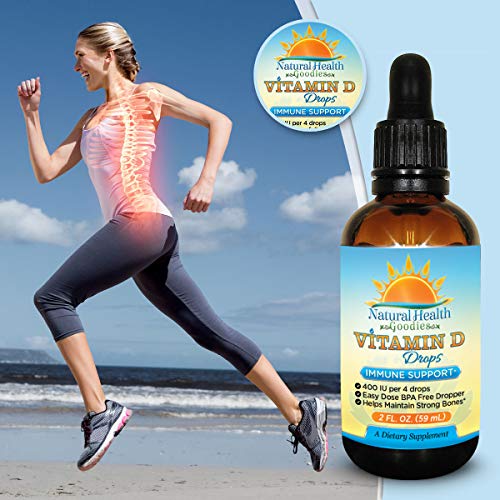 Vitamin D Drops for Baby, Kids and Adults Pure Liquid D3 Easy Dose