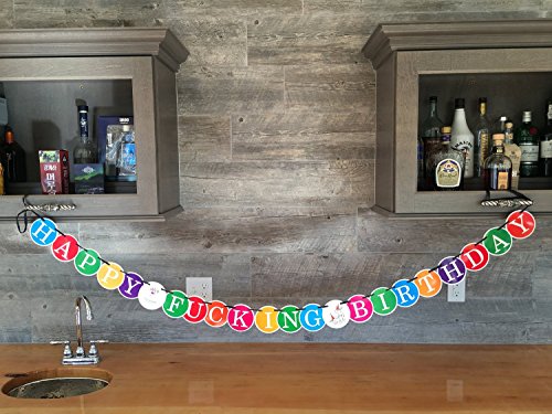 Sterling James Co. Funny Happy Birthday Funny Birthday Banner - 21st Birthday Banner - 30th Birthday