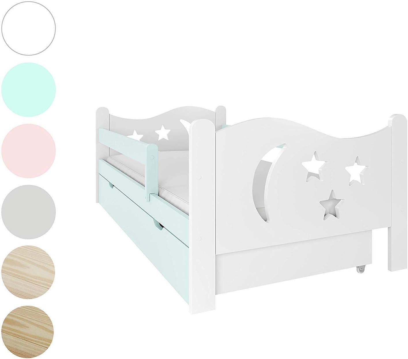 Viamatica Com Needsleep Lit De Protection Anti Chute Pour Enfant Avec Matelas 70 X 140 X 160 Cm La Chambre De Bebe Bebe Puericulture