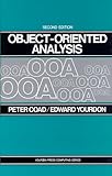 Object Oriented Analysis (2nd Edition) (Yourdon Press Computing Series) cover