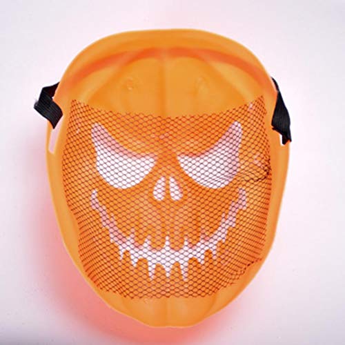FitfulVan Clearance! Scary Squash Incisors Pumpkin Halloween Party Mask Costume Prop Fancy Dress (Orange)
