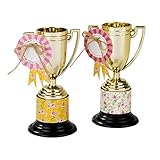 Talking Tables Pony Party Trophy Cup Party Favours for a Birthday, Multicolor (6 Pack)