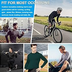 Men's Compression Shirts Long Sleeve Athletic Cool