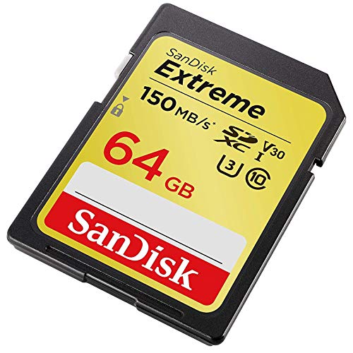 SanDisk 64GB Extreme Memory Card works with Canon EOS Rebel SL2, T6