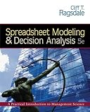 By Cliff Ragsdale Spreadsheet Modeling and Decision Analysis (with CD-ROM and Microsoft Project 2003 by 