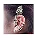 Fashion Earrings Classic Dragon Ear Wrap Cuff Earring Punk Rock Left Ear (antique silver)
