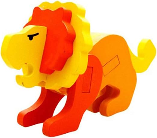 rompecabezas de madera 3d tridimensionales