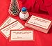 Ugly Christmas Sweater Contest Ballot Box and Voting Cards, Holiday Party Game (10 In)