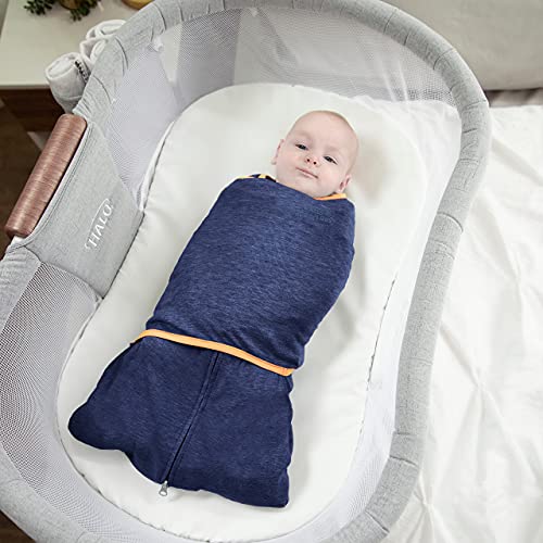 HALO Baby Sleepsack Swaddle Wearable Blanket, 3Way Adjustable Infant Sleepsack, TOG 1.5, Ideal