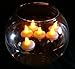 AGPtek Lot 12 LED Floating Tea Waterproof Wedding Party Floral Decoration flameless Candle yellow color