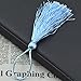 100PCS 13CM Thick Handmade DIY Tassels Multicolored Mini Tassels for Bookmarks Souvenir Jewelry Making, DIY Craft Accessory (25Colors, 5 Inches)