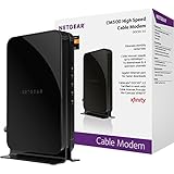 NETGEAR CM500 (16x4) Cable Modem DOCSIS 3.0 Certified for Comcast XFINITY, Time Warner Cable, Cox, Charter & more (CM500-100NAS)