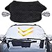 carsun Snow Cover for Car Windshield - Auto UV Protector Cover Shields Windshield Snow Shades for All Weather Car Front Window Cover (75x 39 inches)