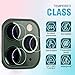 Ferilinso [4 Pack] Camera Protector for iPhone 11 Pro/iPhone 11 Pro Max Camera Protector, Bubble Free Tempered Glass Protection Film (Clear)