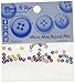 JESSE JAMES Dress It Up Micro-Minis Buttons 50/Package, Round Flirt