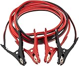 AmazonBasics Jumper Cable for Car Battery, 10 Gauge, 12 Foot