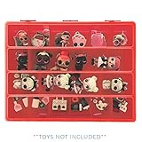 Life Made Better Organizer Box For Dolls and Accessories, Great Gift Idea For Big Sister and Lil Sister, Red