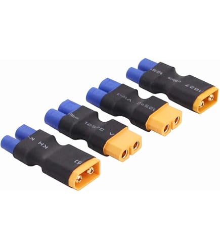 3 Paar EC3 Stekker Set - Mannelijk En Vrouwelijk Met 15 Cm 14AWG Siliconenkabel, Voor RC LiPo Batterij