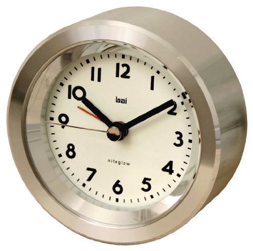 Bai Astor Aluminum Travel Alarm Clock, Landmark