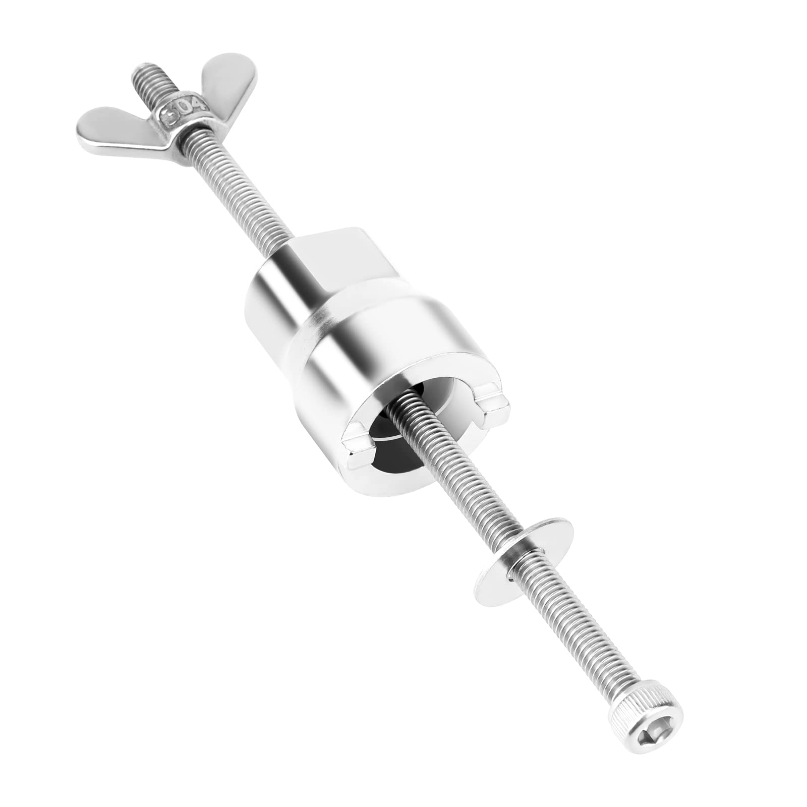 Oumers Bicycle Hub Repair Tool, Stainless Steel Bicycle Hub Installation Disassemble Tool Bike Hub Remover Bike Repair Tools for Bike Repair Maintenance