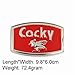 MASOP VOGU Funny Personalized Animal Cocky Bird Red Belt Buckle Metal Cowboy Accessories