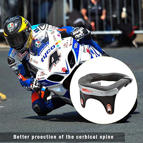 Motocross Neck Brace for Adult Motorcycle Cycling Anti-Fatigue Neck Protector Guard Off-Road Riding Body Protection Gears