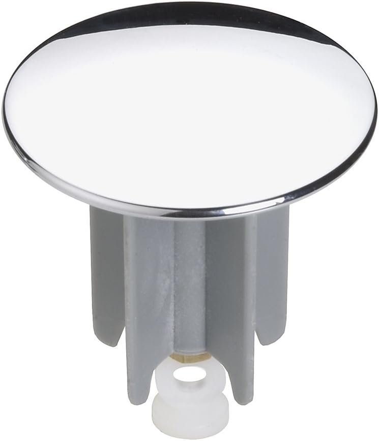 CORNAT TEC317411 62 mm Universal Plastic Pop-Up Valve Cone, Chrome-coloured
