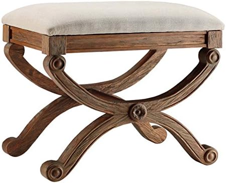Stein World Furniture Sinclair Accent Stool, Antique Drift Wood