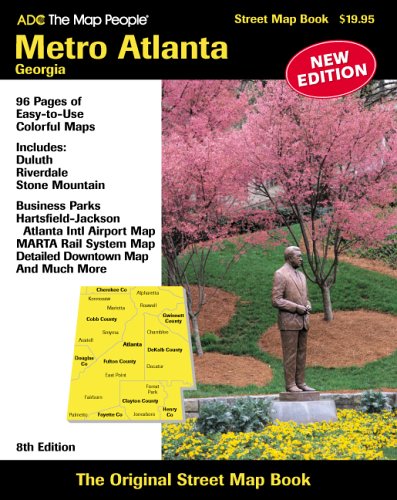 ADC The Map People Metro Atlanta, Georgia (American Map Regional Atlas: Metro Atlanta)